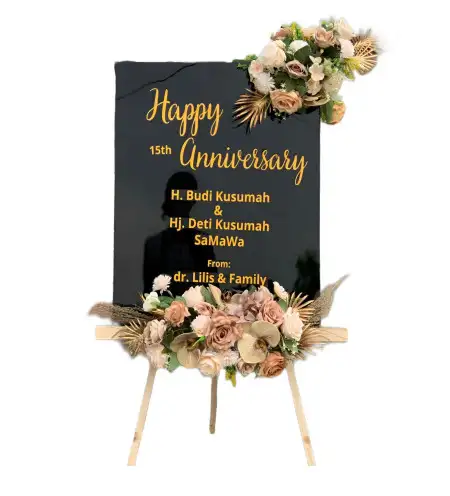 Papan Bunga Akrilik Andamui